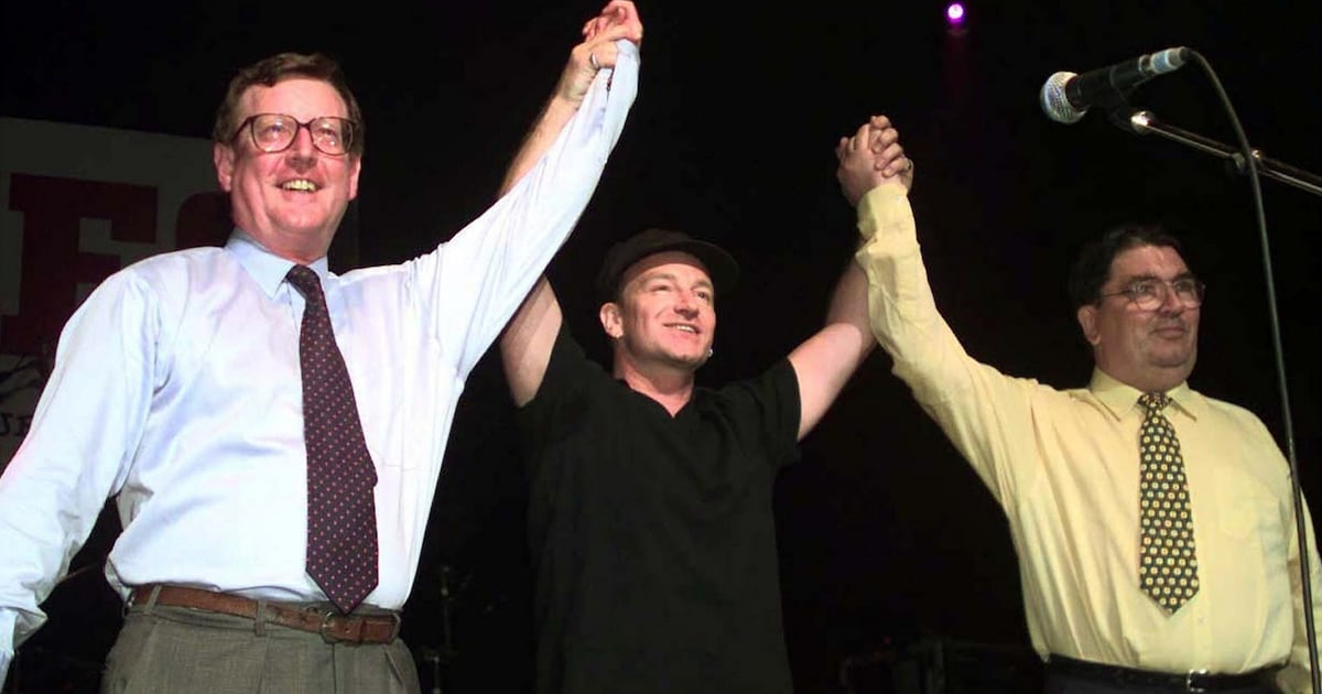 Belfast Agreement referendum vote ‘saved’ by U2’s concert, new book says – The Irish Times