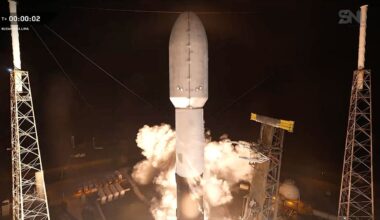 SpaceX launches powerful satellite to orbit for…