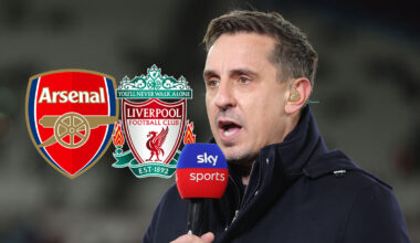 Neville makes 'huge' Arsenal title claim as Liverpool 'hearts will have sunk' after late winner