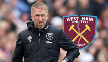 Graham Potter sacked by West Ham as 'expected' replacement revealed