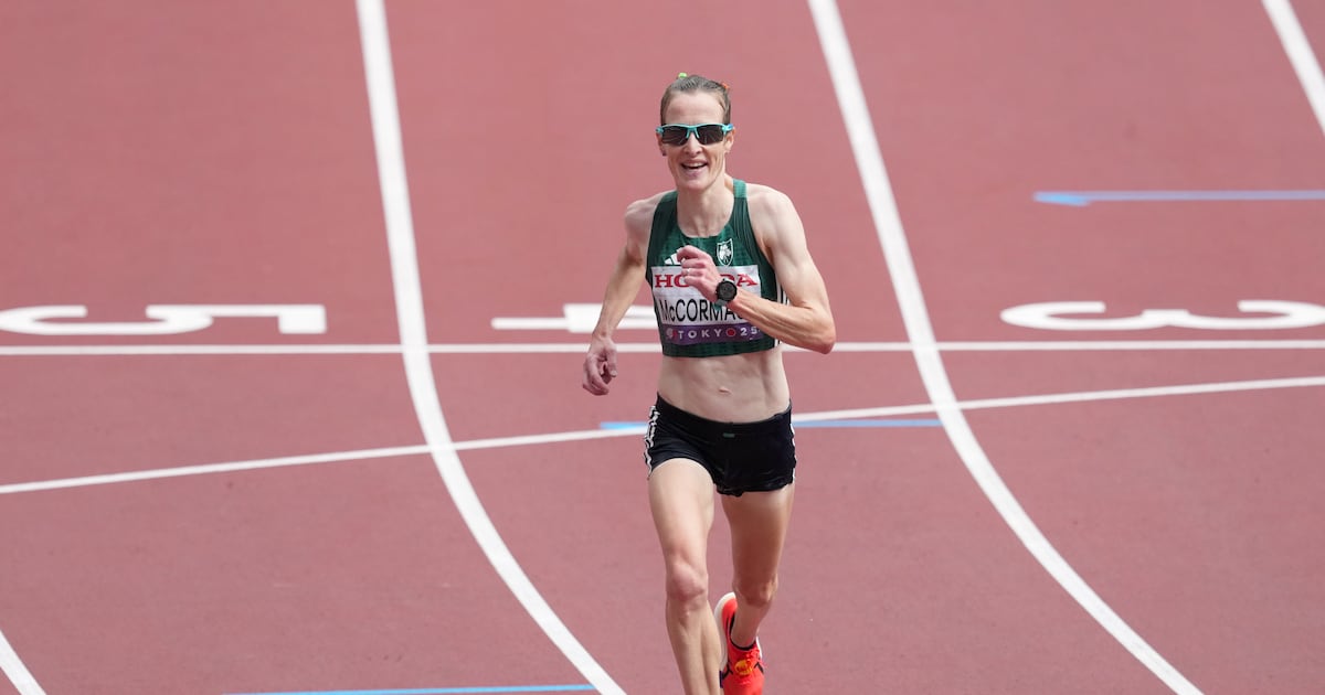 Outstanding Fionnuala McCormack finishes ninth in World Championships marathon in Tokyo – The Irish Times