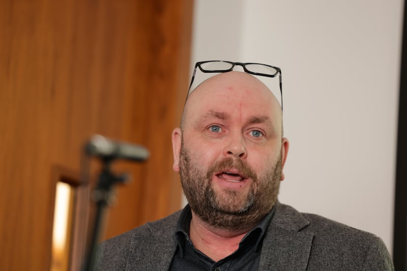 Lorcan Sirr. Photograph: Alan Betson

