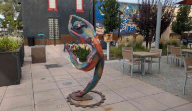 Fruita sculpture on the move after fracas over female form