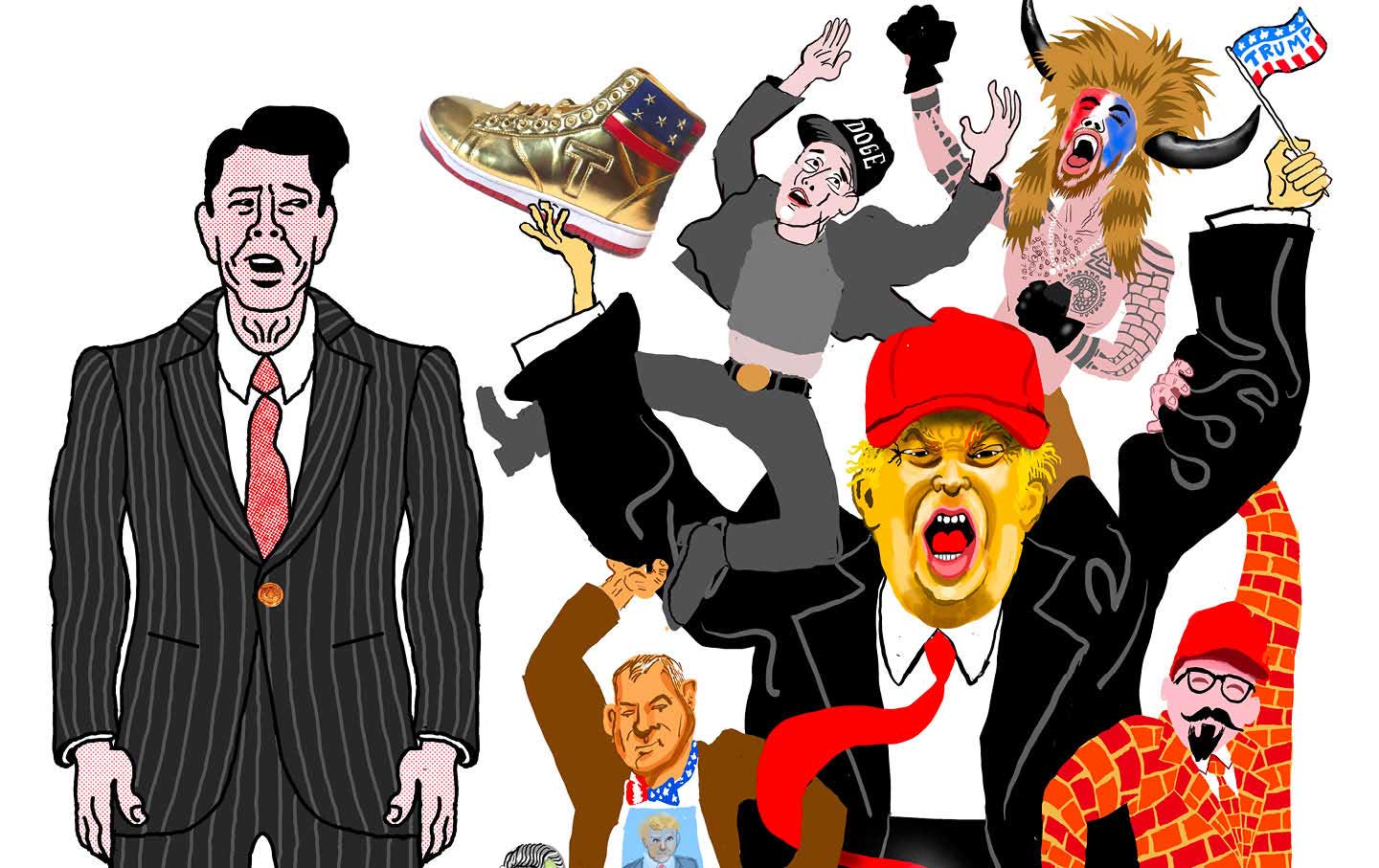 How Did Republican Fashion Go From Blazers to Belligerence?