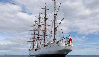 One of world’s largest tall ship training vessels to dock in Dublin this weekend – The Irish Times