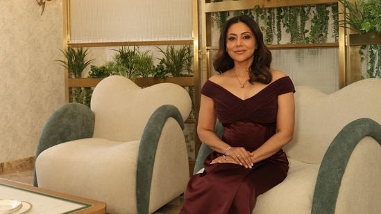 Gauri Khan is married to actor Shah Rukh Khan, with whom she shares three kids: Aryan, Suhana and AbRam. (Instagram)