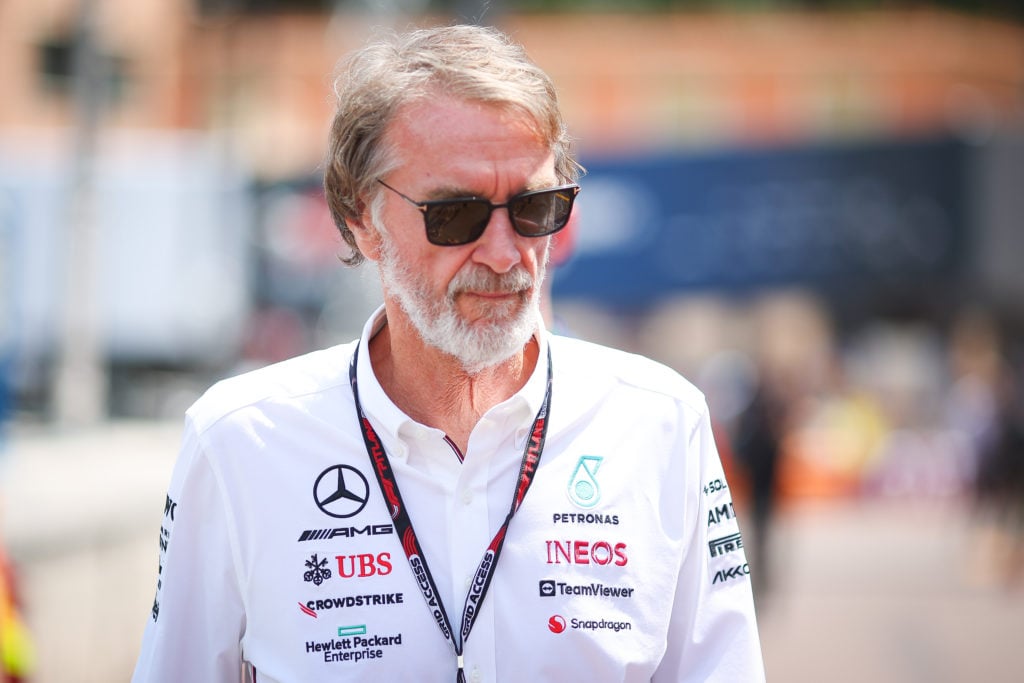 Manchester United co-owner Sir Jim Ratcliffe at the F1 Grand Prix of Monaco