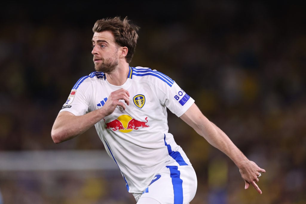 Patrick Bamford of Leeds United during the Sky Bet Championship match between Leeds United FC and Bristol City FC at Elland Road