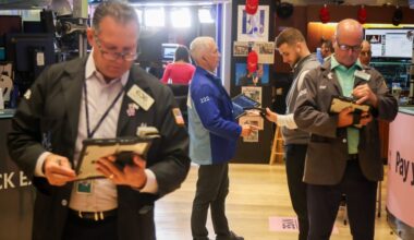 Wall Street on record setting pace ahead of US inflation data