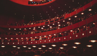 The John F. Kennedy Center for the Performing Arts in Washington, D.C., 1971.