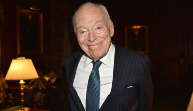 NEW YORK, NY - FEBRUARY 15:  Leonard Lauder attends Symrise's Achim Daub & ReVive's Elena Drell Szyfer honored at BEYOND BEAUTY Dinner 2018; Special Speaker: Actor and Mental Health Advocate Danielle Lauder at The Union League Club on February 15, 2018 in New York City.  (Photo by Patrick McMullan/Patrick McMullan via Getty Images)