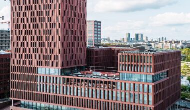 Rieder facade makes "architectural statement" for Hamburg port tower