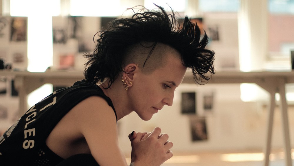 Hannah Martin in the design studio