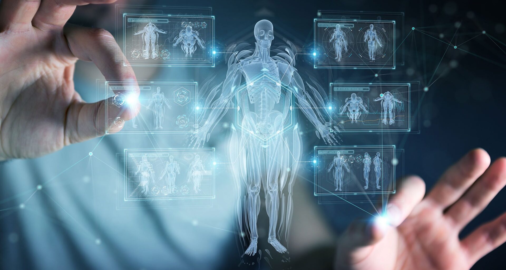 Human Body X Ray Medical Analysis