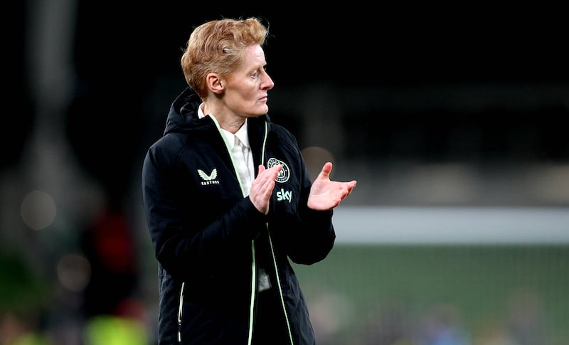 David Courell would not answer questions about former Ireland women's team manager Eileen Gleeson, who has taken a case against the FAI. Photograph: Ryan Byrne/Inpho