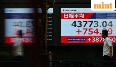 Indian stock market: Asian markets traded lower, while the US stock market declined overnight, with all three Wall Street indices breaking a three-session streak of record closing.