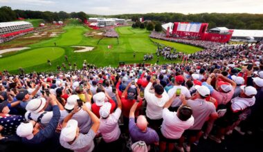 Rory McIlroy in action as Donald Trump is expected on-site – The Irish Times