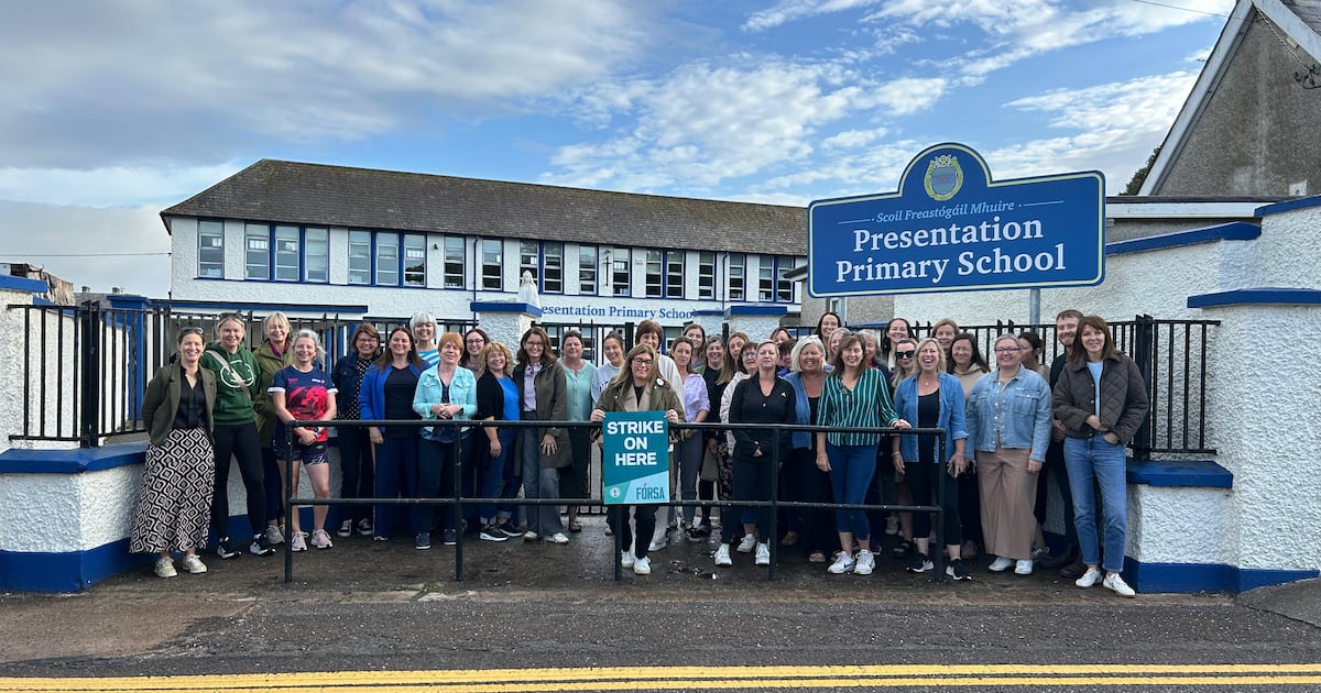 Fórsa declines to suspend week-old strike by school secretaries and caretakers – The Irish Times
