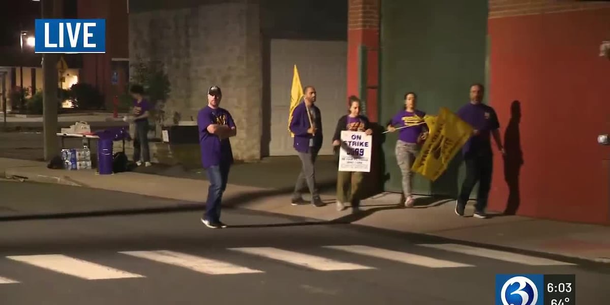 Hundreds of caregivers go on strike over pension funding