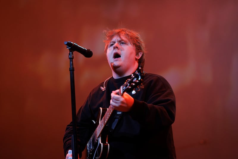 Lewis Capaldi performing at the 3Arena, Dublin. Photograph: Dan Dennison 
