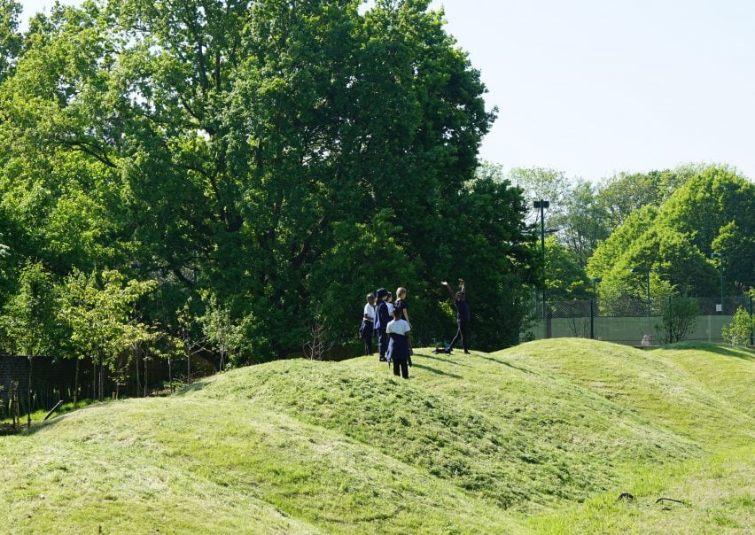 Landscape surrounding Dulwich Picture Gallery