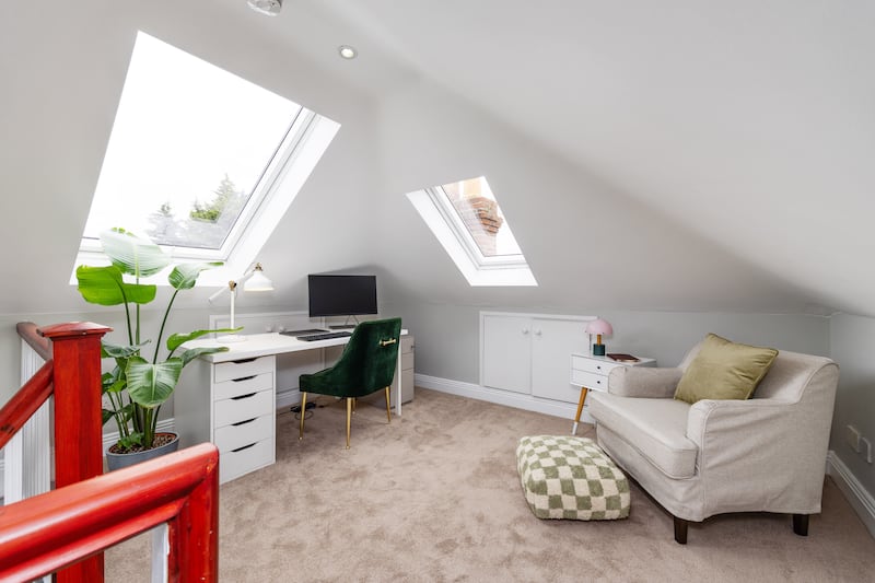 Converted attic