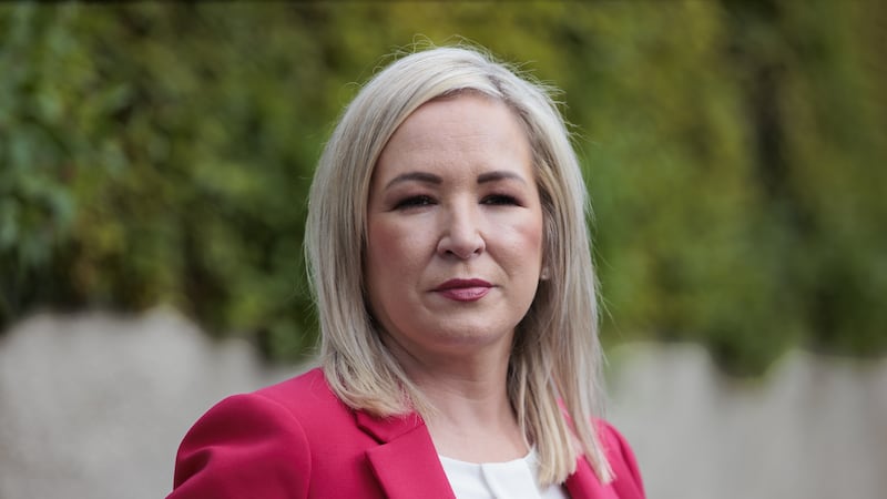 Michelle O’Neill tells Gavin Robinson to ‘butt out’ as Sinn Fein/DUP row deepens 
