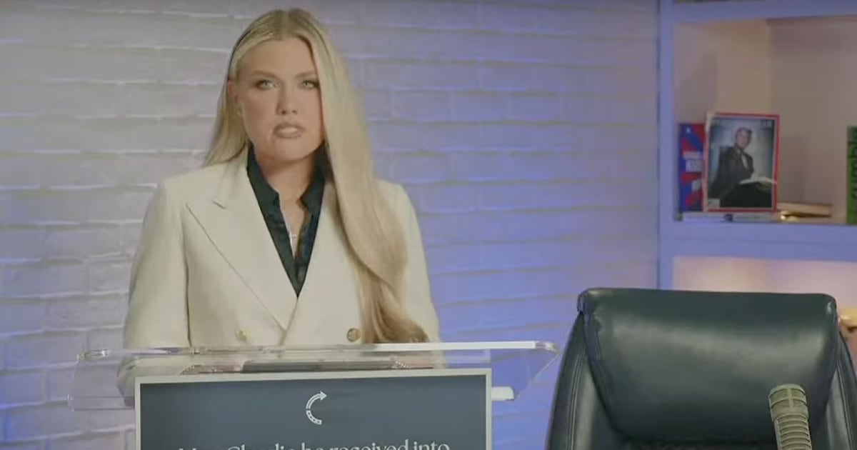Charlie Kirk widow says her ‘cries will echo around the world like a battle cry’ – The Irish Times