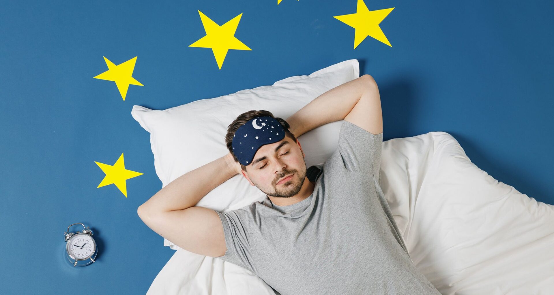 Man Sleeping Good Concept