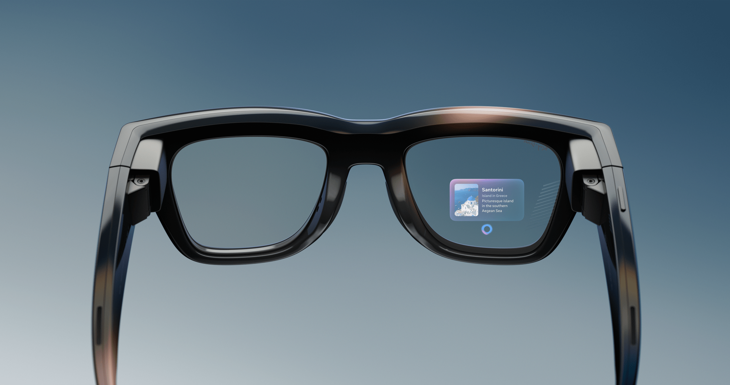 Render of the Meta Ray-Ban Display’s display
