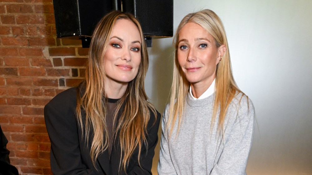 Olivia Wilde and Gwyneth Paltrow at the Michael Kors Spring 2026 Ready-to-Wear show