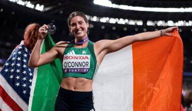 Ireland’s Kate O’Connor secures stunning silver medal at World Championships – The Irish Times