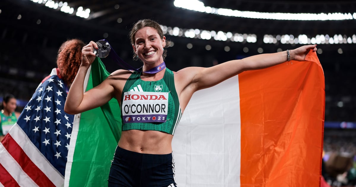 Ireland’s Kate O’Connor secures stunning silver medal at World Championships – The Irish Times