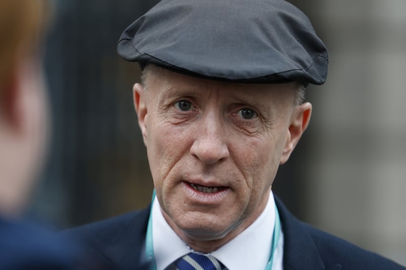 Michael Healy-Rae said he wanted a 'fair and full choice' for voters in the presidential election. Photograph: Nick Bradshaw/ The Irish Times