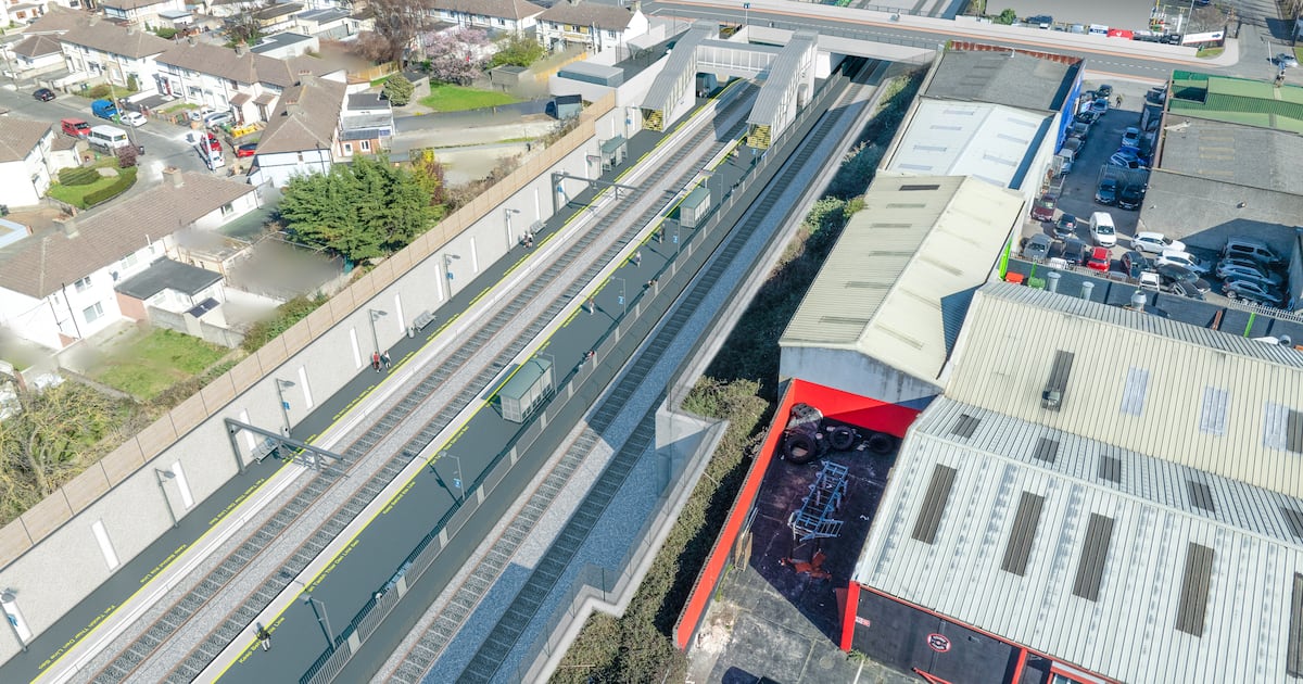 Plans for Kylemore train station in west Dublin unveiled – The Irish Times
