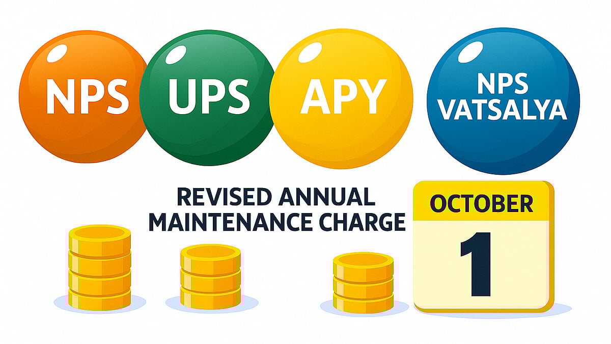 NPS, UPS, APY, NPS Vatsalya Maintenance Charges Revised From October 1; Check New Rates