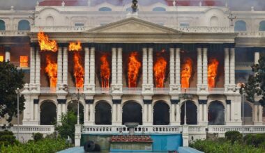 Nepali prime minister quits after deadly protests, as government buildings set on fire – The Irish Times