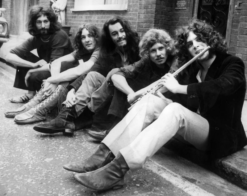 Supertramp: Richard Davies, Roger Hodgson, Richard Palmer, Robert Millar and David Winthrop. Photograph: PA Wire