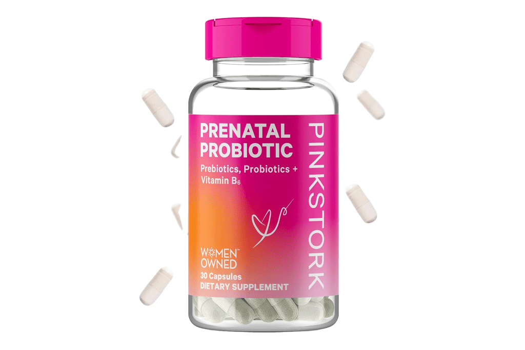 Pink Stork Prenatal Prebiotics, Probiotics + Vitamin B6