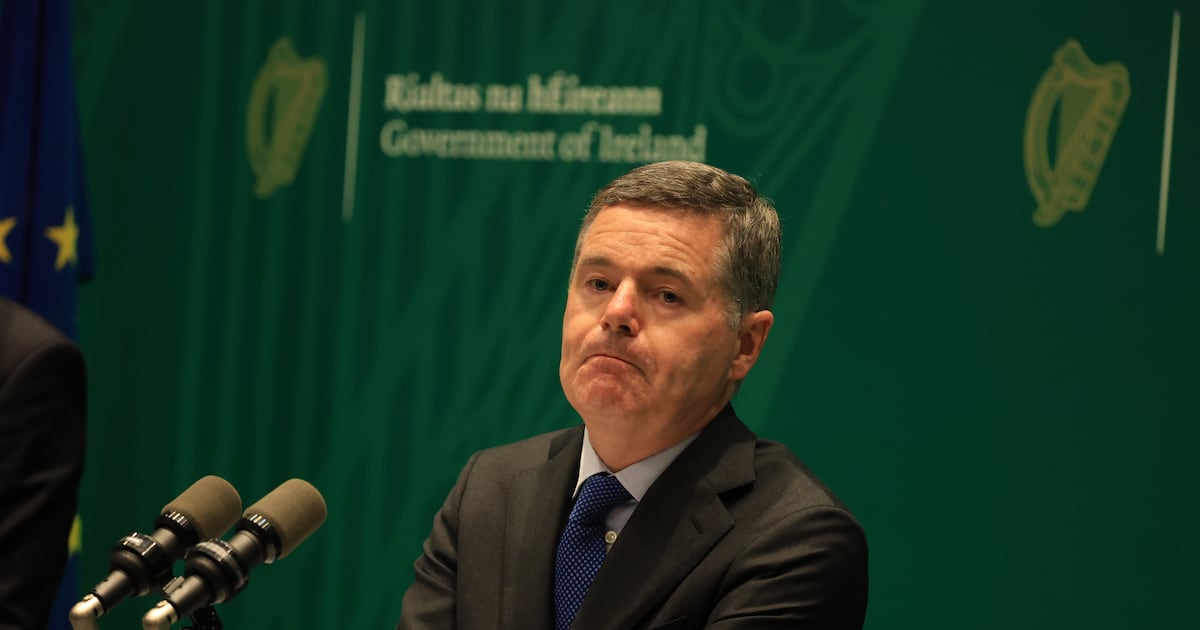 Donohoe warns of tax vulnerability after steep drop in August receipts – The Irish Times