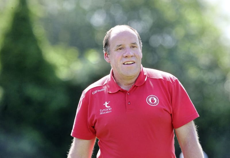 Tyrone joint manager Feargal Logan 