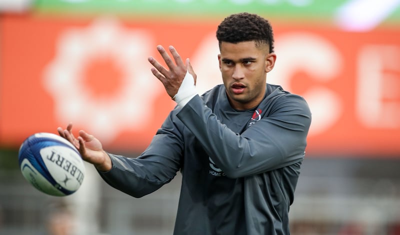 Ulster's Cormac Izuchukwu is a brilliant athlete with a high ceiling of progression for club and country. Photograph: Nick Elliott/INPHO