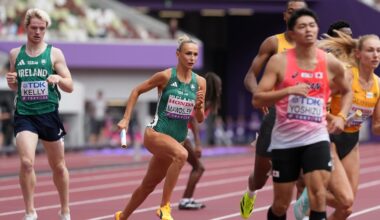 Ireland’s mixed relay run out of final contention at the World Championships in Tokyo – The Irish Times