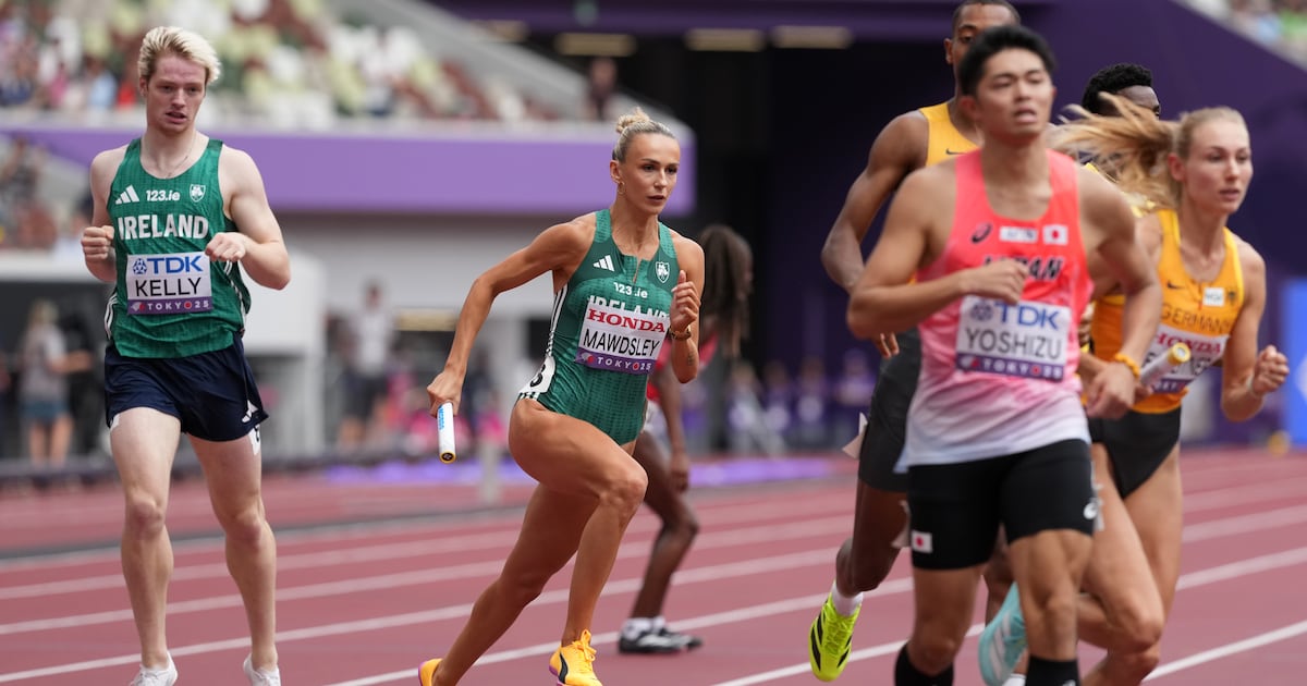 Ireland’s mixed relay run out of final contention at the World Championships in Tokyo – The Irish Times