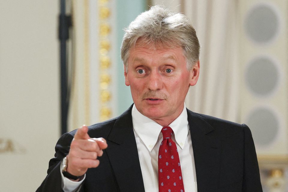 Kremlin spokesman Dmitry Peskov. Photo: Reuters