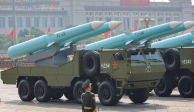 China unveils frightening new weapons in a warning to West