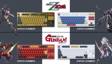 Hell yeah, I want a Gundam keyboard with Topre switches