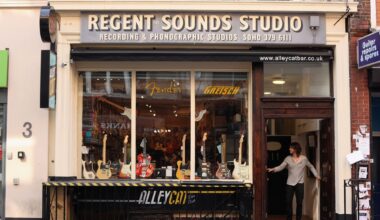 London's Tin Pan Alley The Regent Sounds recording studio used by David Bowie, Jimi Hendrix and The Rolling Stones to reopen
