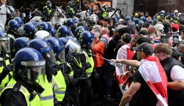 Elon Musk’s call to ‘fight or die’ at ‘United the Kingdom’ rally is criticised by UK minister