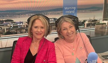 Des Cahill sounds wistful as Mary Wilson and Áine Lawlor leave Morning Ireland – The Irish Times
